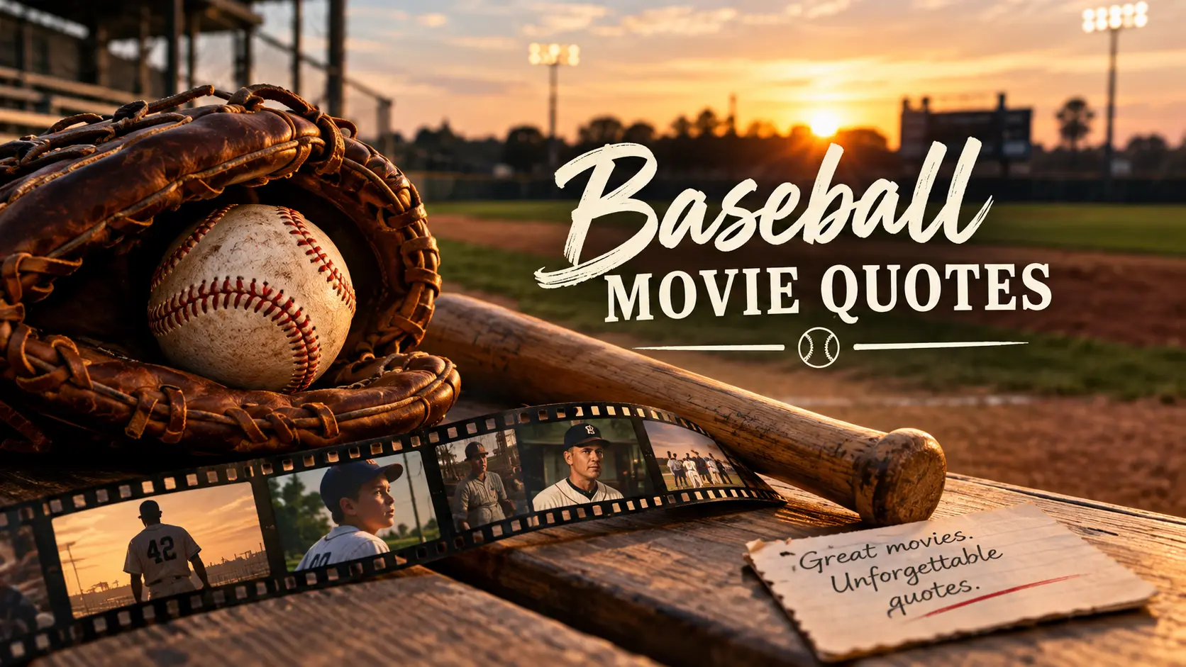 baseball movie quotes